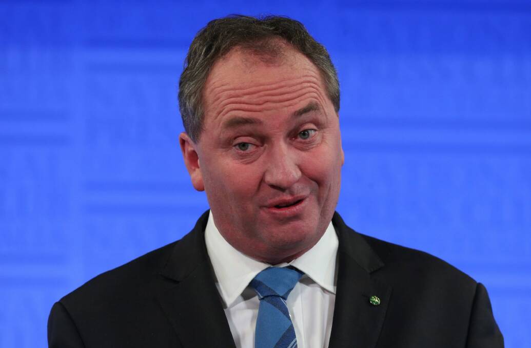 Why didn't Barnaby Joyce make a submission to the public planning process? Photo: Andrew Meares