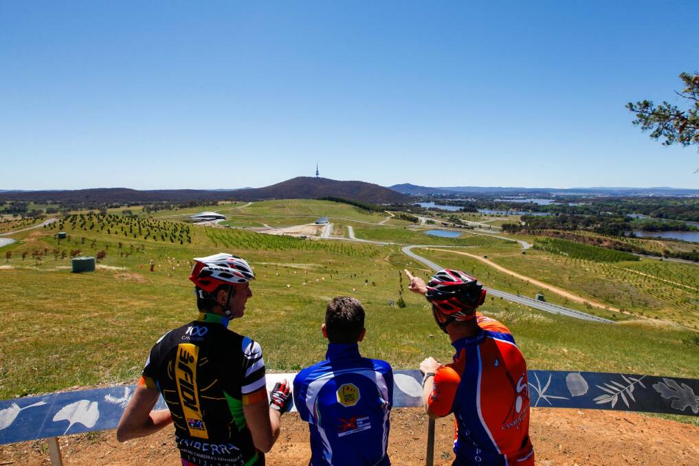 The Centenary Trail covers 145 kilometres around the Canberra region. Photo: Katherine Griffiths
