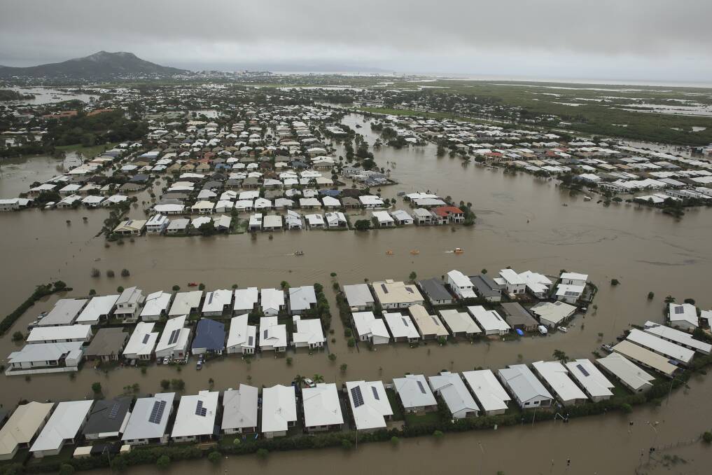 North Queensland has been hit by a one-in-500-year flood disaster. Photo: AAP