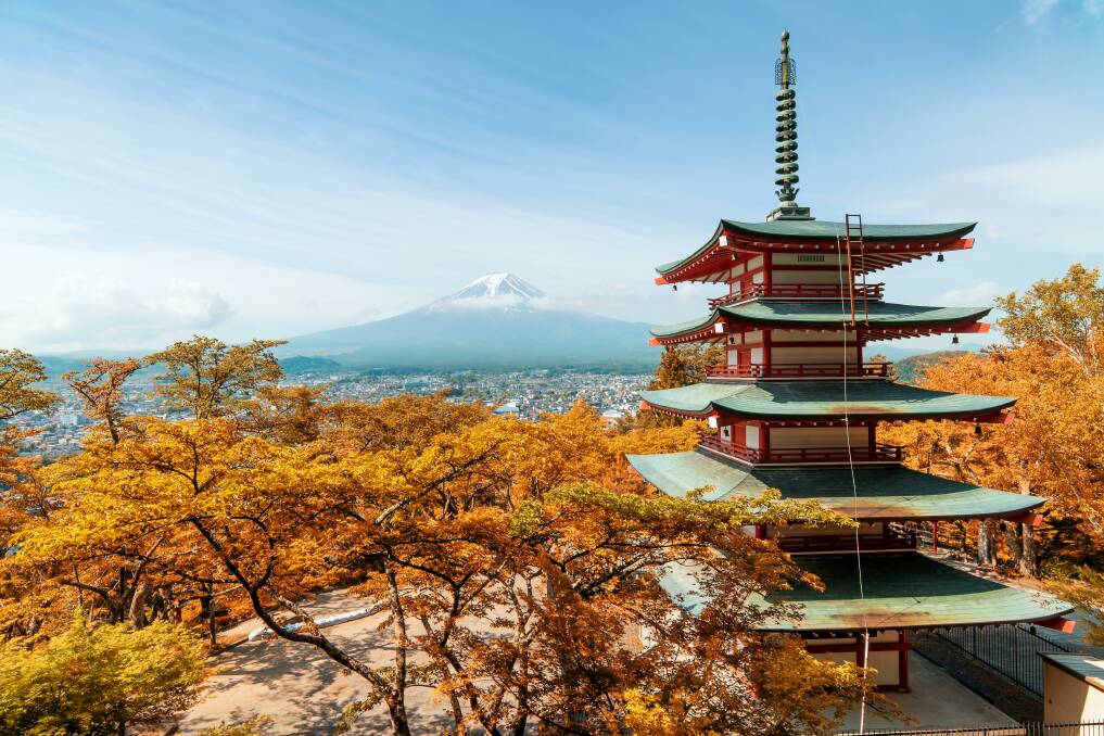 Visitors to Japan rave about the country's scenery. Photo: Alamy