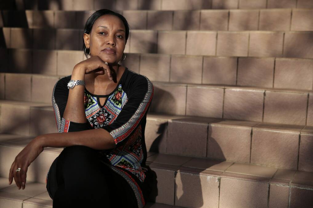Dr Ciku Mathenge, medical adviser for Africa of The Fred Hollows Foundation, was in Canberra this week to explain how budget cuts are affecting her work and the health of many. Photo: Jeffrey Chan