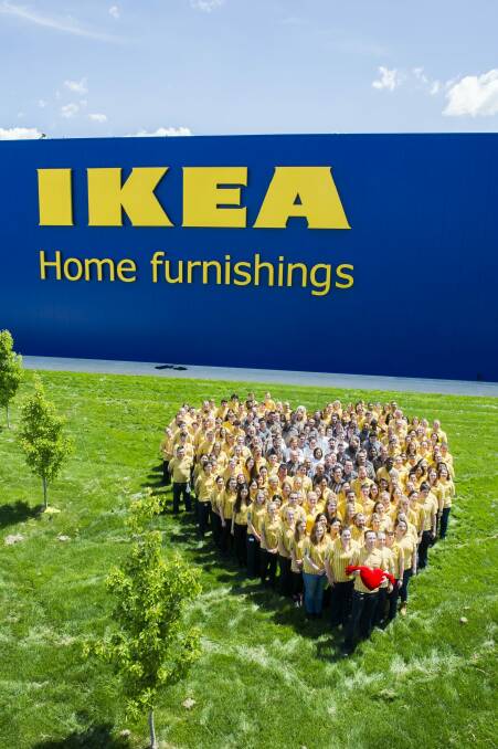 IKEA staff outside the new IKEA Canberra building.



20 October 2015
Photo: Rohan Thomson
The Canberra Times Photo: Rohan Thomson