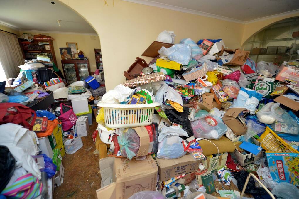 The ACT government will fund a service to support people living with hoarding. Photo: Joe Armao