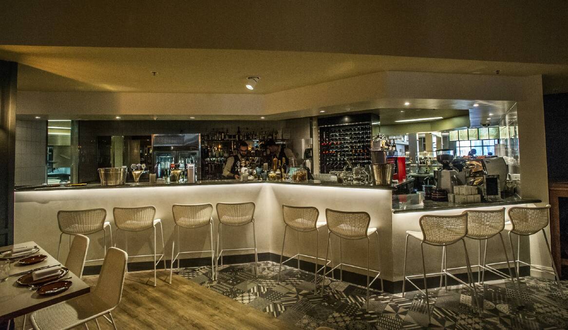 The Orexi restaurant in the Hellenic Club in Woden.  Photo: Karleen Minney