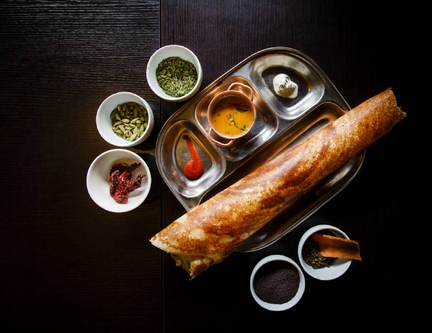 Good Food review of Binnys Kathitto. Paneer Dosa. Photo: Sitthixay Ditthavong Photo: Sitthixay Ditthavong