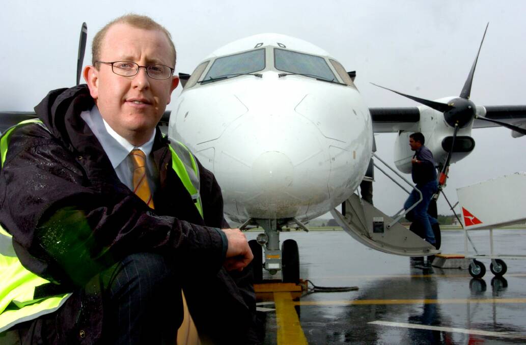 Canberra Airport's managing director Stephen Byron.  Photo: Kirsty Umback
