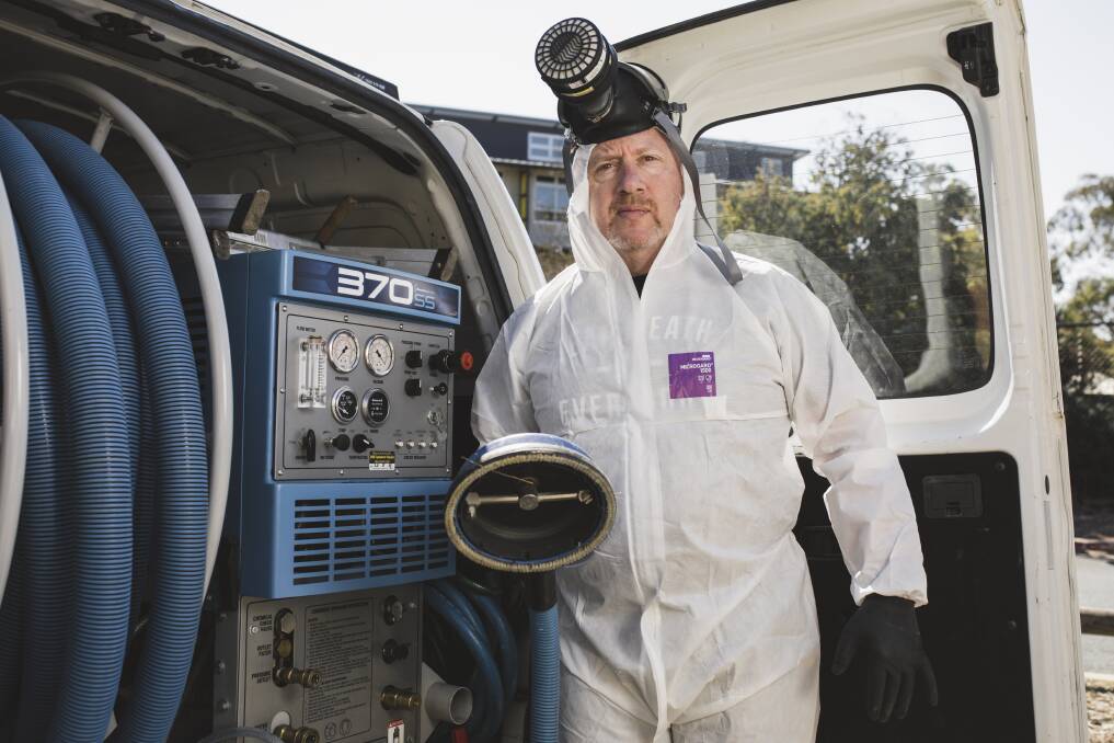 Bryan Norris is one of a growing number of biological cleaners. Photo: Jamila Toderas