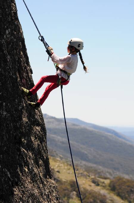 Abseiling – an adventure for all ages … if you dare! Photo: Photo: randy@hotshots.net.au