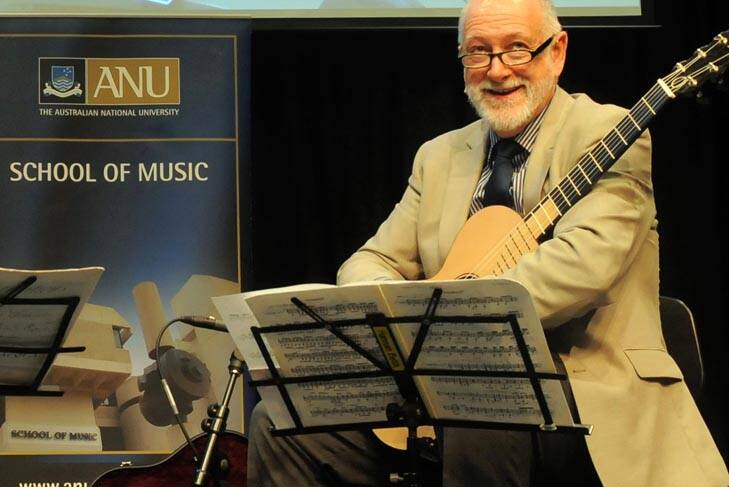 School of Music Head Professor Adrian Walter. Photo: Graham Tidy