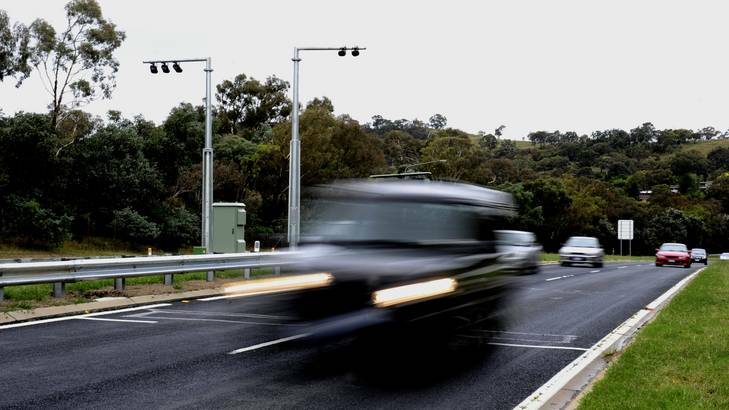 Police have accessed images from the new average speed cameras on Hindmarsh Drive for general criminal surveillance. Photo: Melissa Adams MLA