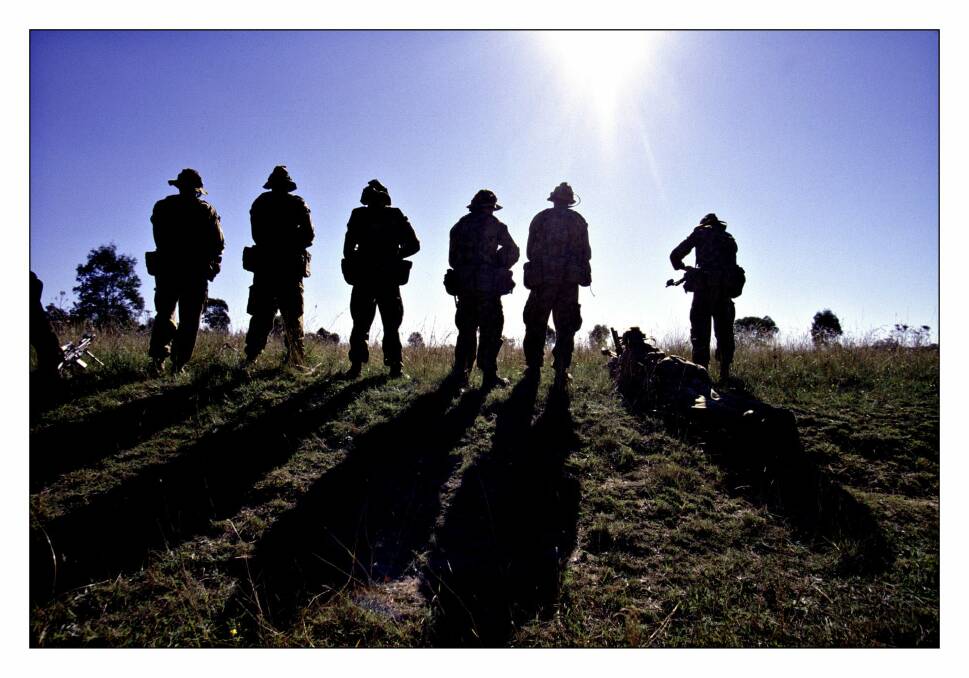 Locked in: The military's 2 per cent a year pay rise will not be backdated. Photo: Phil Carrick