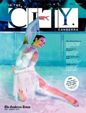 In the City magazine is out for winter. Photo: Graphic design