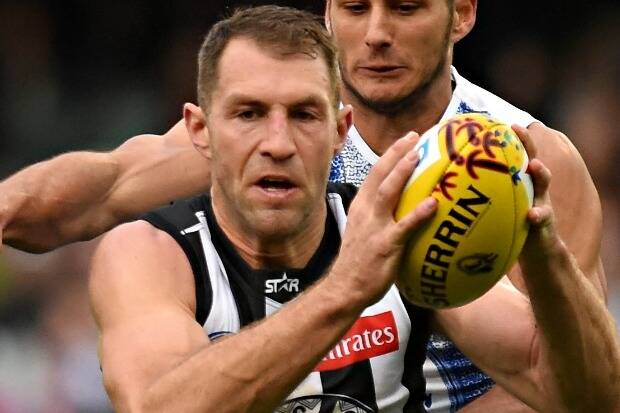 Unhappy: Travis Cloke has vented his frustration at being dropped to VFL football.
 Photo: Mark Jesser