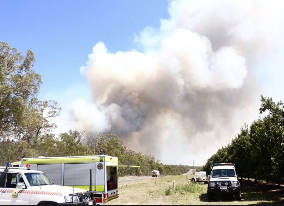 A hundred rural NSW firefighters are on their way to help fight the central Queensland bushfires. Photo: NSW RFS