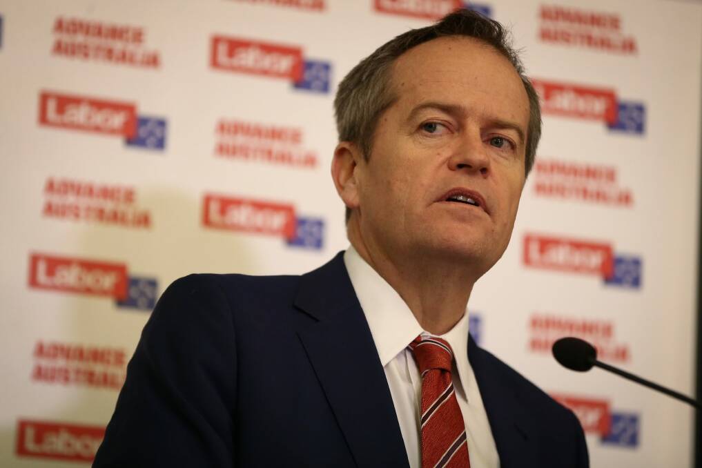 Oppositon Leader Bill Shorten has accused Mr Abbott of wanting a plebiscite to delay marriage equality. Photo: Alex Ellinghausen