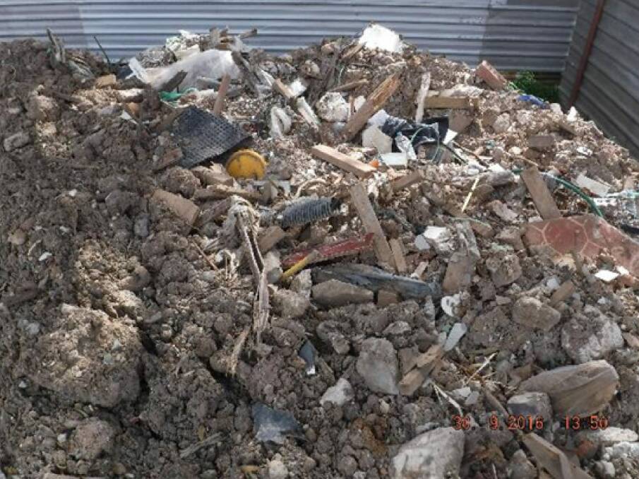Research has shown the inconvenience of legal disposal is a common reason for illegal dumping of asbestos. Photo: EPA