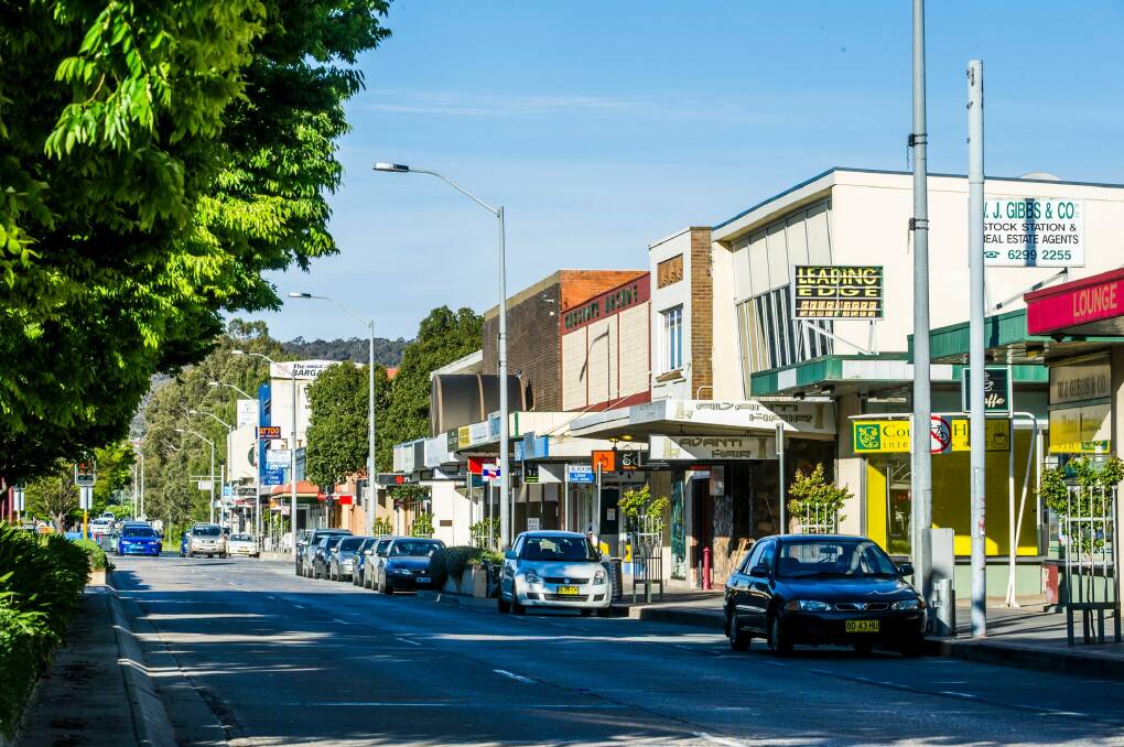 Queanbeyan is set for a dramatic transformation. Photo: Rohan Thomson