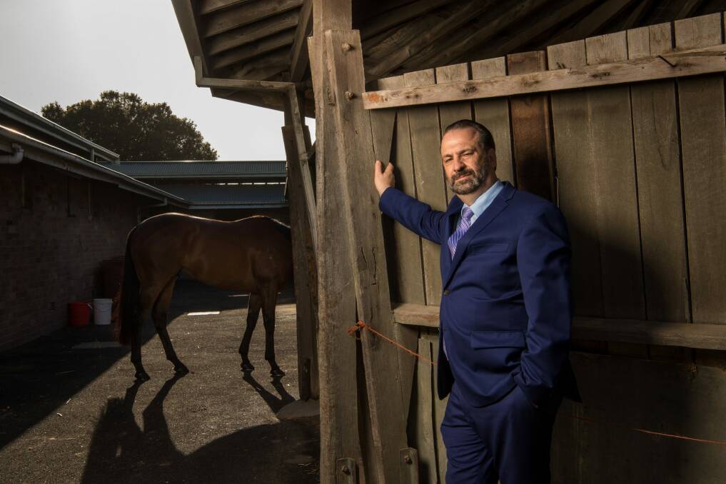 Racing NSW boss Peter V'landys, the man behind The Everest to be held at Randwick racecourse this weekend.  Photo: Wolter Peeters