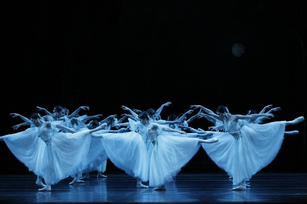 The Wilis in the second act of "Giselle". Photo: Jeff Busby