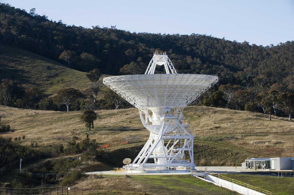 Canberra has maintained an integral part in Australia's space industry in part through its tracking station at Tidbinbilla. Now Queanbeyan wants to be a part of the action. Photo: Rohan Thomson