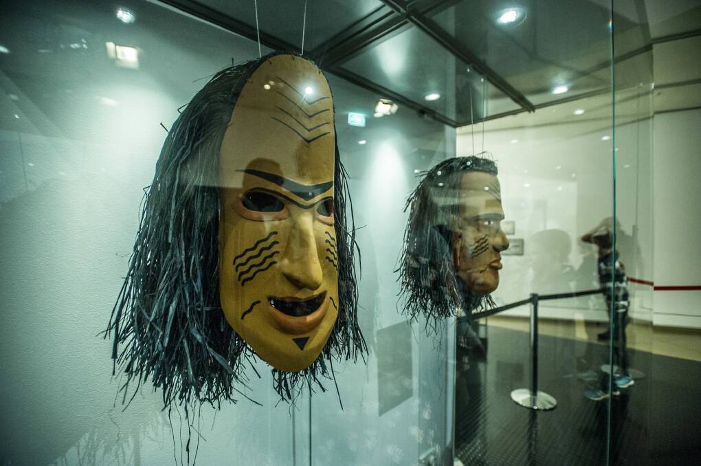 An exhibition at the National Museum of Australia. A new research paper warns that Australia's national heritage is at risk after years of budget cuts. Photo: Karleen Minney