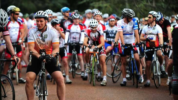 The big Canberra Bike Ride 2011. Photo: Karleen Minney