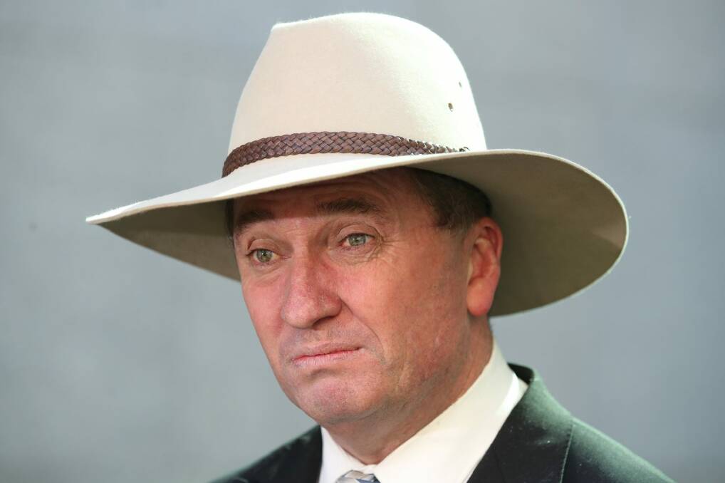 Deputy Prime Minister Barnaby Joyce said the government considered several regional cities to host the new Regional Investment Corporation.  Photo: Andrew Meares