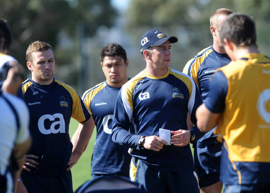 Former Brumbies coach Andy Friend will return to Australian rugby as the sevens coach. Photo: Richard Briggs
