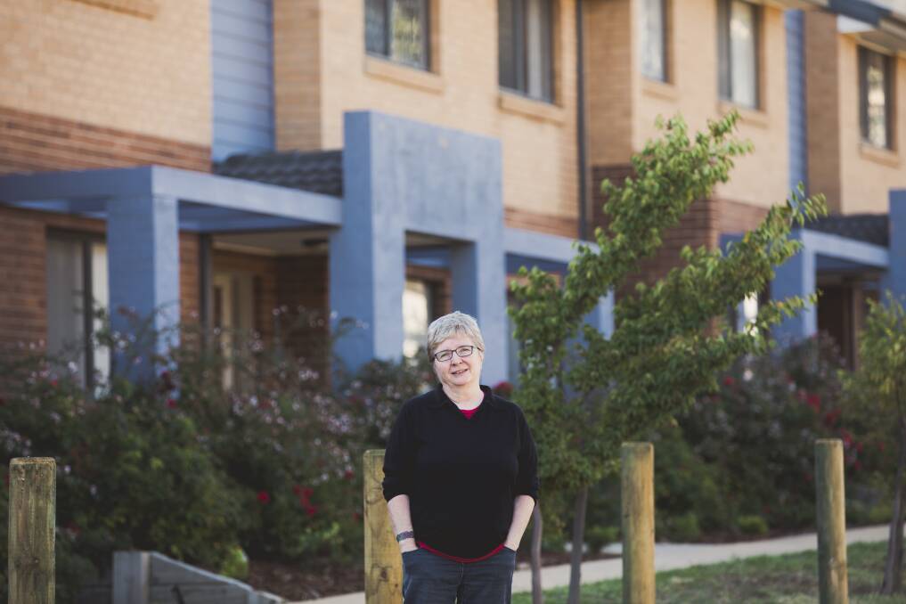 Krishna Sadhana rents out her investment property to disadvantaged people in Canberra. Photo: Jamila Toderas