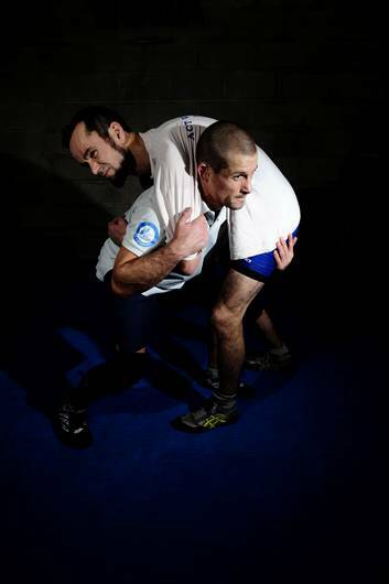 Canberra wrestler Matt D'Aquino competed for Australia in judo at the 2008 Beijing Games. Photo: Melissa Adams