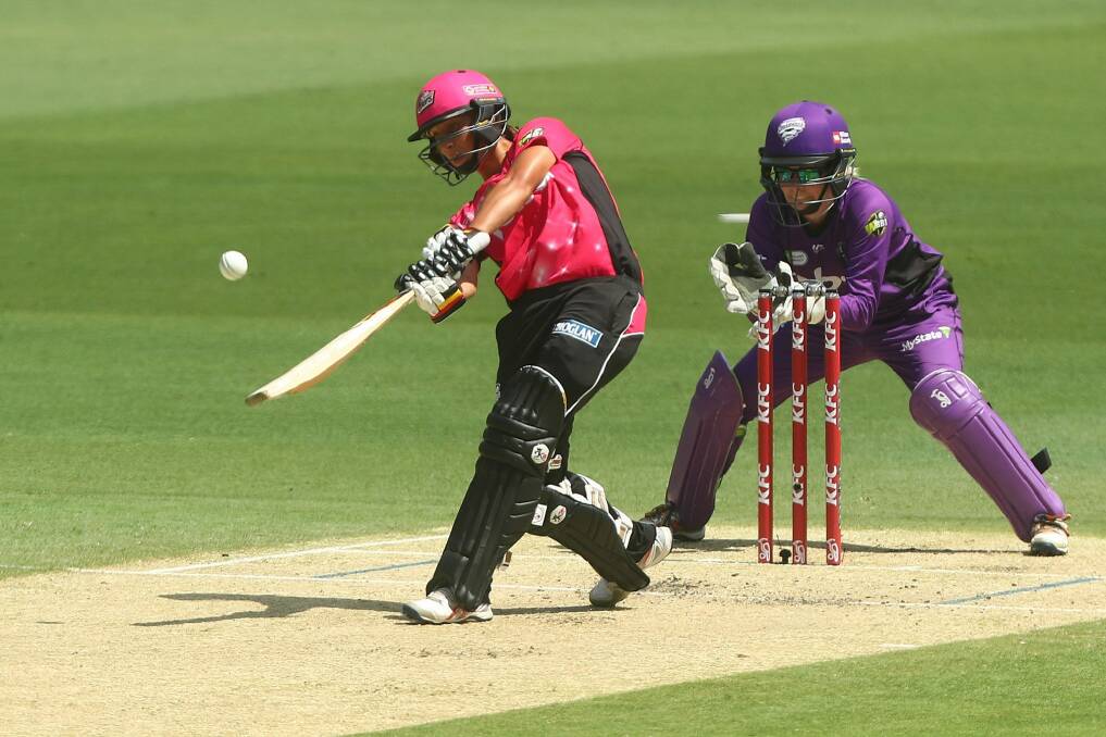 Clean striker: Ashleigh Gardner has hit the most sixes in the WBBL. Photo: Getty Images