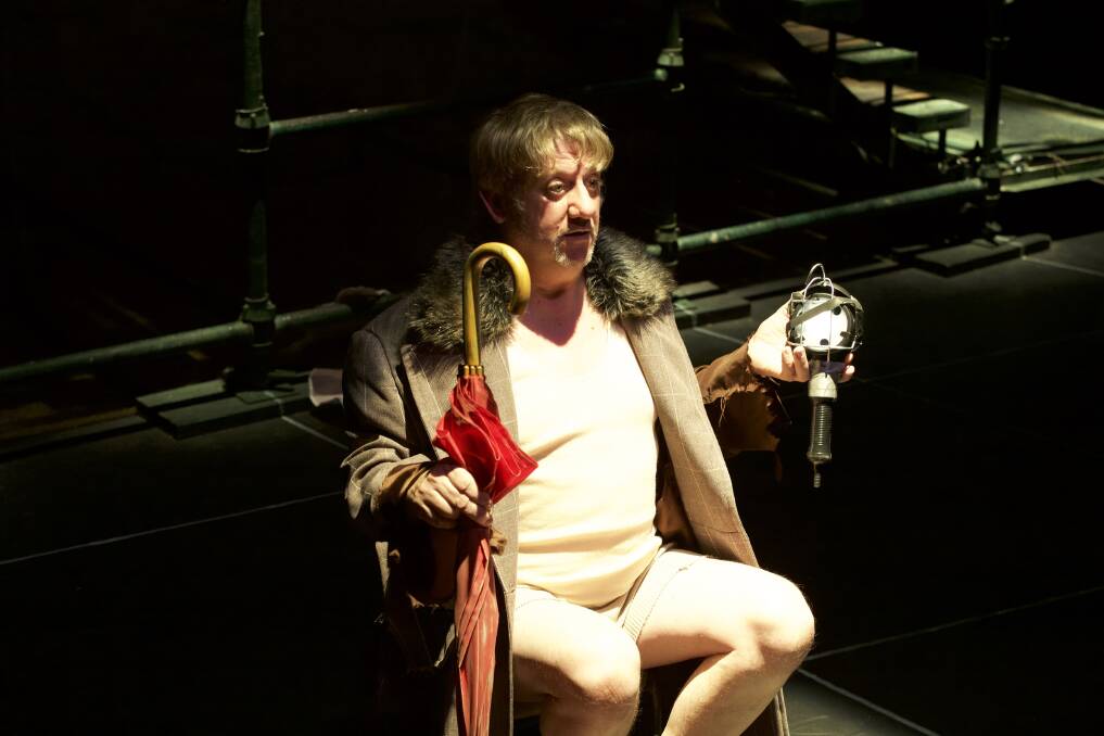 P.J. Williams in <i>Diary of a Madman</i>. Photo: Mike Jackson