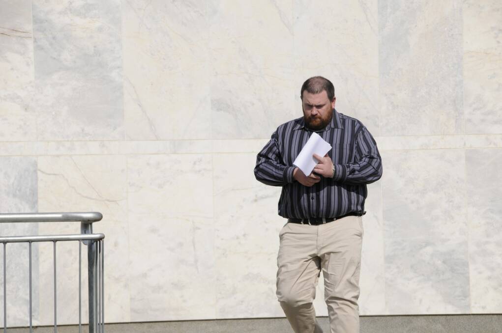 Canberra man Nathan Sertori, 36, was charged with planning to sexually abuse children overseas. Photo: Megan Gorrey