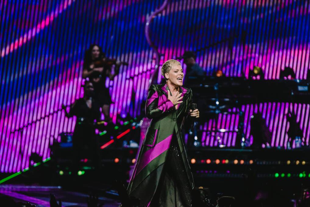 Pink's career has outlasted many of her contemporaries as she created a unique and honest persona. Photo: Sean Finney