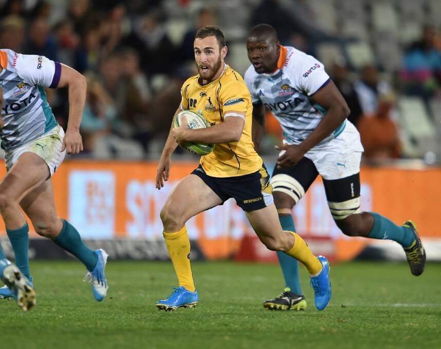 The Brumbies take on the Free State Cheetahs from South Africa at GIO Stadium. Photo: Johan Pretorius