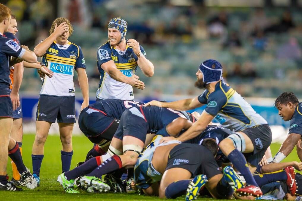The Brumbies are adamant they can resurrect their season after a disappointing run of losses. Photo: Matt Bedford