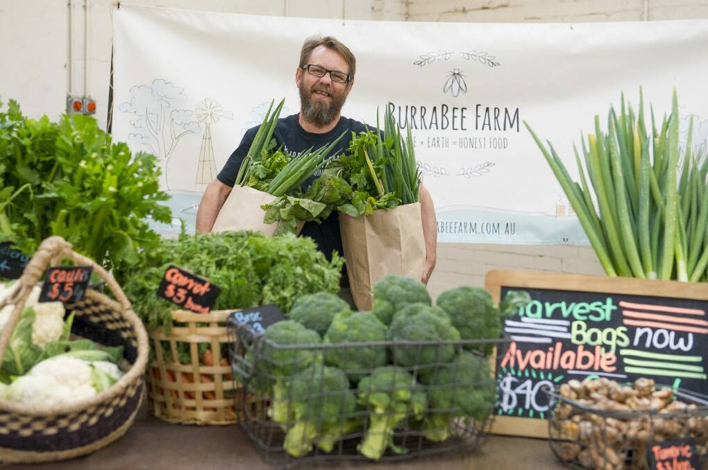 Andrew Jones of BurraBee Farm is committed to a green  environment. Photo: Jay Cronan