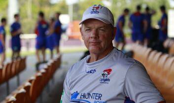 The Raiders will reunite with former assistant coach, Mick Crawley. Photo: Peter Stoop