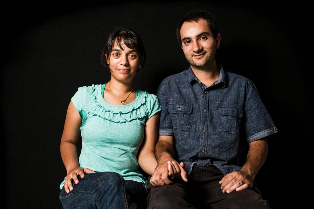 Tanya and Omar Hashmi are young Australian Muslims with progressive values. Photo: Jamila Toderas