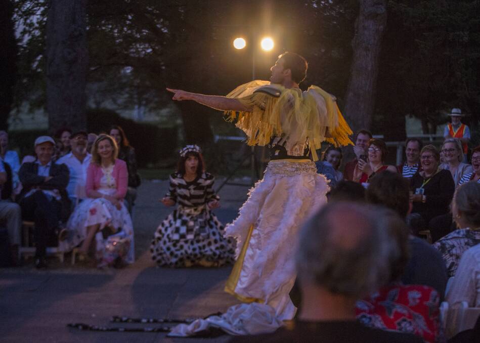 <i>Twelfth Night</i> at Lanyon Homestead. Photo: Supplied