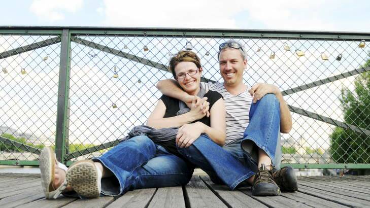 Robyn Geering with her husband Andrew Freer. Photo: Supplied