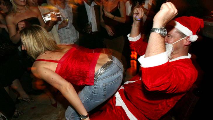 Have yourself a merry little Christmas... but experts say it pays to remember the end-of-year office bash is still 'in the workplace'. Photo: Janie Barrett