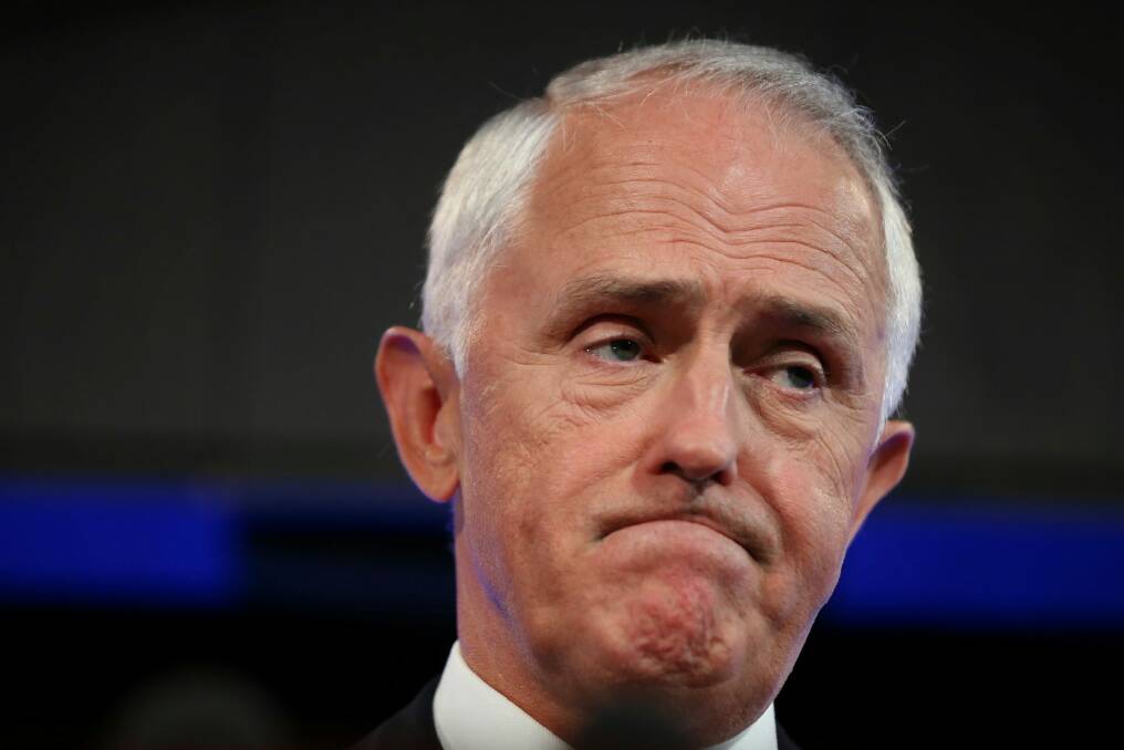 Potentially embarrassing the Turnbull government, the transcript also appears to expose Mr Turnbull bargaining on a quid pro quo. Photo: Alex Ellinghausen