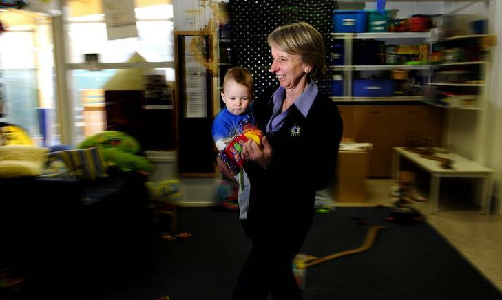 Childcare worker Karen Carey: ‘‘I’m busy at work. I’m generally on the go ... It’s lots of moving about. I took the pedometer off at 6pm and it turned off at one stage so I think it missed some steps.’’ Total: 5067 steps. Photo: Melissa Adams