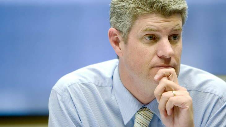 Local Government Minister Stirling Hinchliffe has reintroduced a bill which would ban political donations from property developers. Photo: Glen Hunt