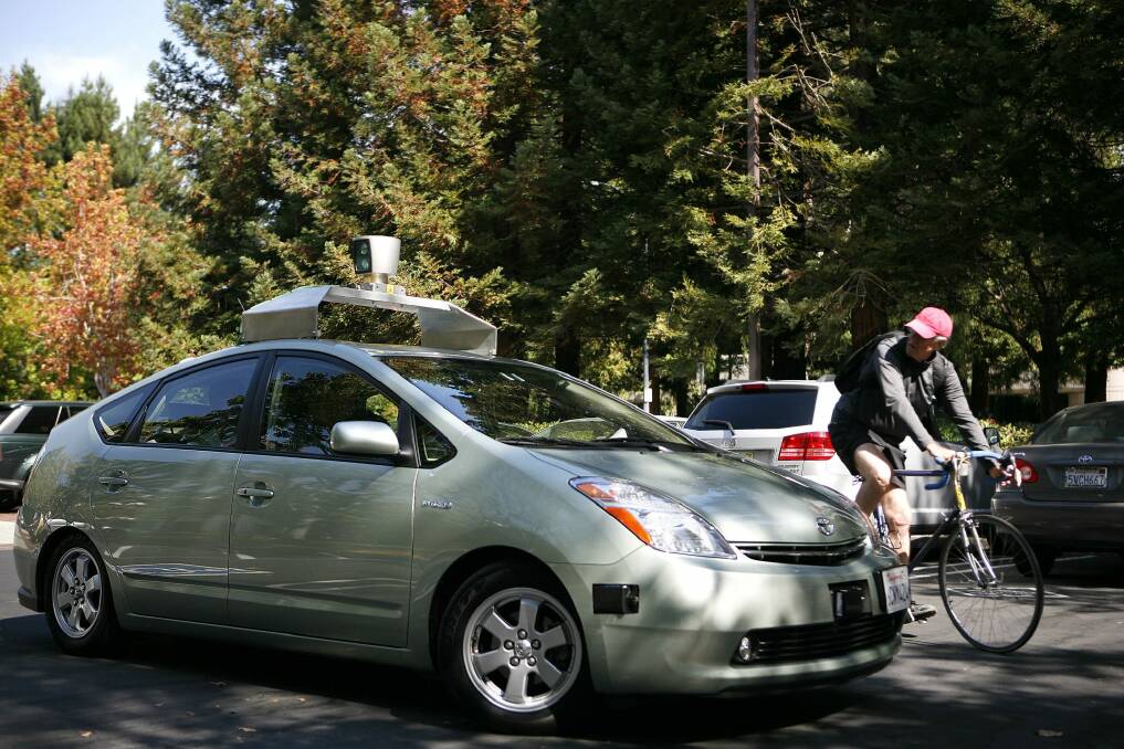 A self-driving car developed and outfitted by Google Photo: The New York Times