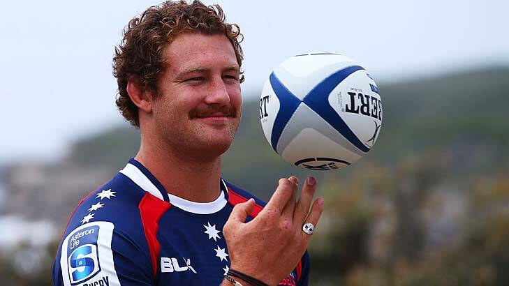 New ball game: Scott Higginbotham of the Melbourne Rebels. Photo: Getty Images