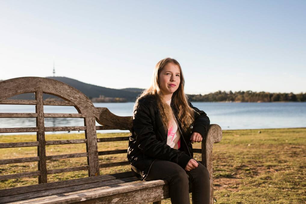 Bella Mitchell has pleaded with the federal government to allow all Australians with cystic fibrosis to have access to the drug Orkambi by listing it on the PBS. Photo: Jamila Toderas