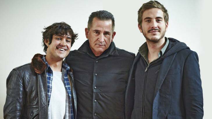 <i>Holding The Man</i> stars Craig Stott, Anthony LaPaglia and Ryan Corr. Photo: Supplied