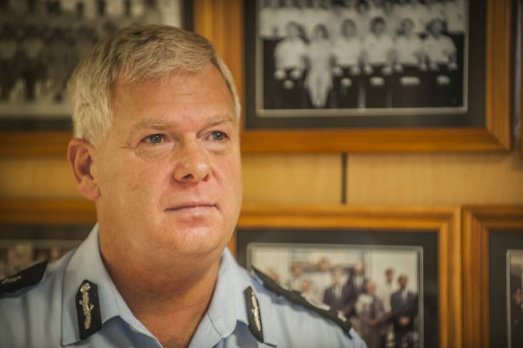 Chief Police Officer Rudi Lammers has rejected concerns about the man he chose to lead the review of the Troy Forsyth investigation Photo: Karleen Minney